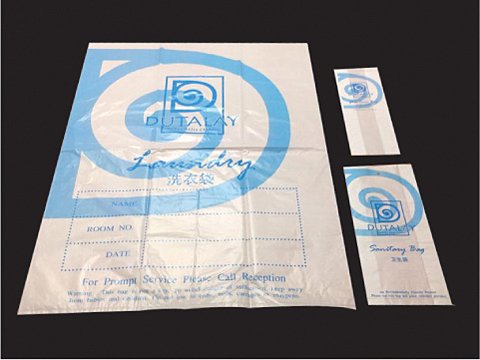 Plastic Bag Set Logo Bags Set-1